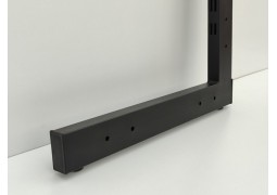 Опора пристінна (тр.60х30мм) L2,2м.(чорна 9995)